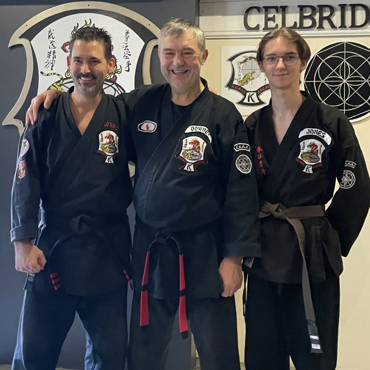 Paul Jones, Eddie Downey, Luca Jones